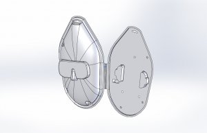 Blister Mares facciale maschera tubo piegato